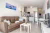 Ferienhaus in Costa Teguise - Suite ANIAGUA Helle FerienWohnung mit Poolblick