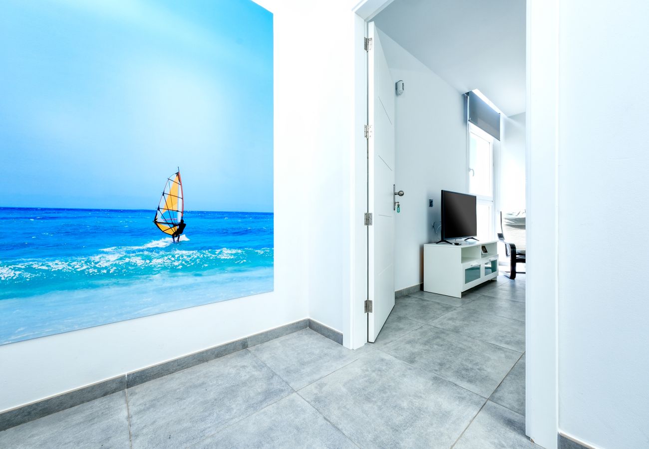 Casa en  Famara - Karma 1  - a 25m del mar, wifi rapido y azotea con vista al mar 