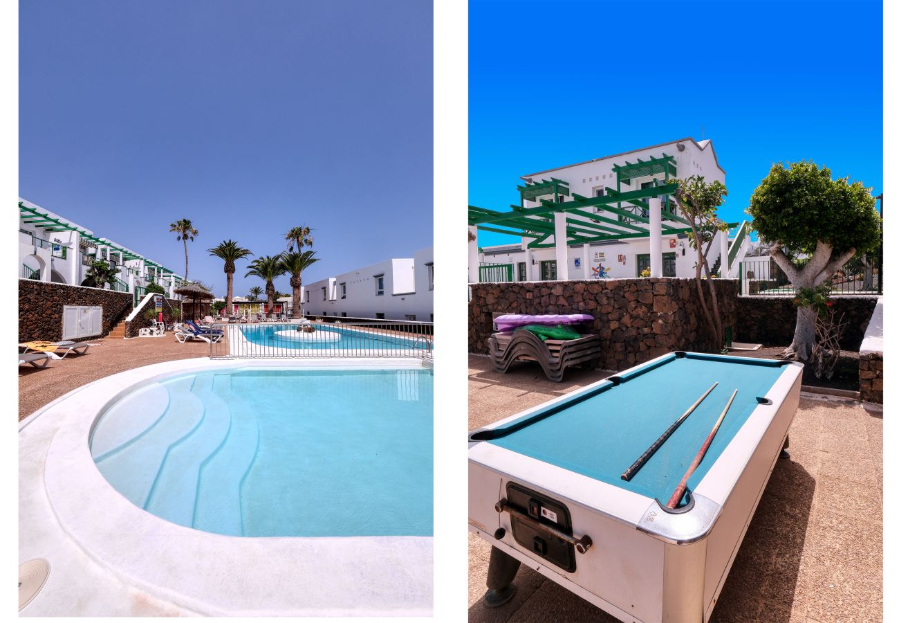 Maison à Puerto del Carmen - Eva Maison de Vacances avec Piscine & Détente - Très proche de la plage