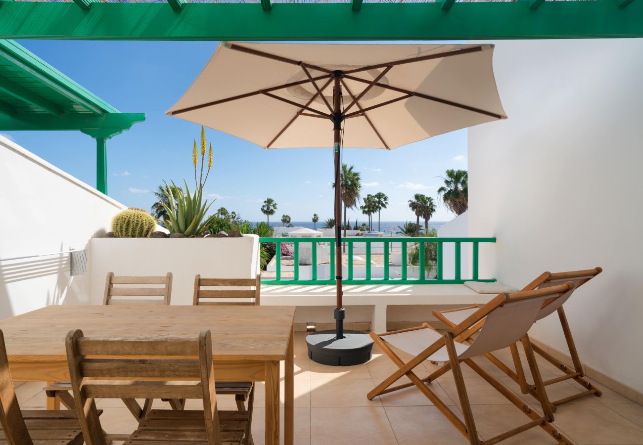 House in Costa Teguise - Balcon del Mar – Pool, Tennis Courts, Sea Access